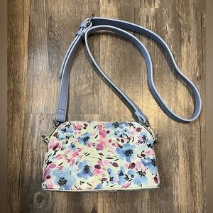 Steve Madden Floral Crossbody Bag - Blue and Pink